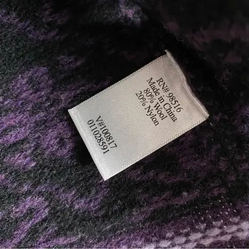 Coldwater Creek Snowflake Fair Isle Cardigan