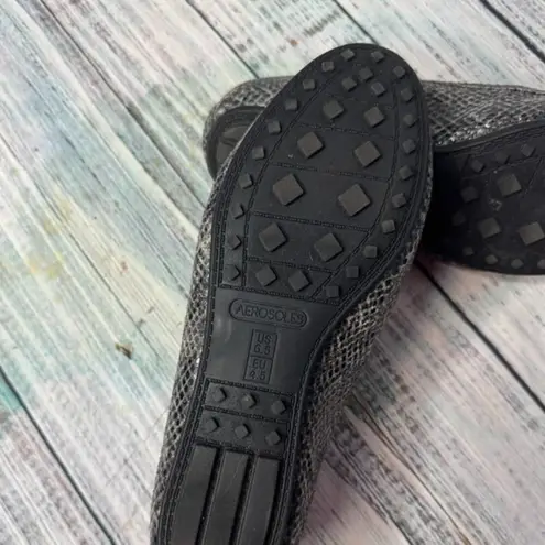 Aerosoles Day Drive Loafers Black Horse Bit 6.5