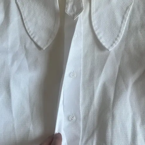 Pendleton  petite shirt with unique collar