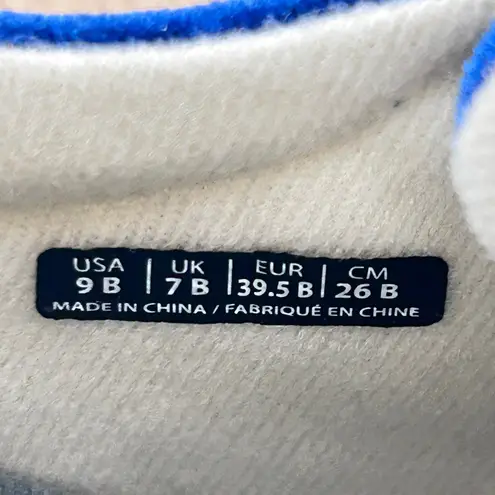 Revitalign Orthotic x Shawn Killinger Malibu Blue Velvet Sneaker NWOB