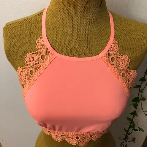 Aerie  High Neck Bikini Top