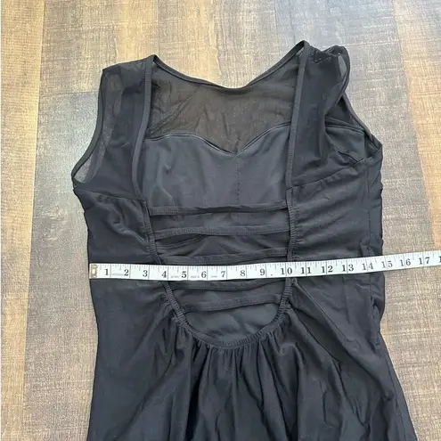 ALBION FIT Black The Maria One-Piece Swimsuit Size XL