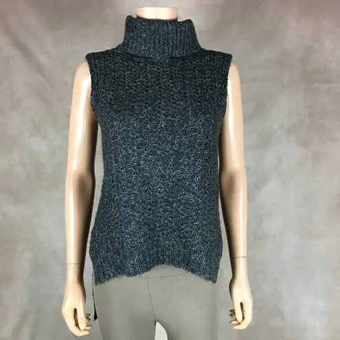 LORD & TAYLOR Sleeveless Turtleneck Sweater NWOT XS Gray