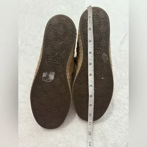 UGG Tan Espadrille Shoes/Booties Sleek Minimalist Design