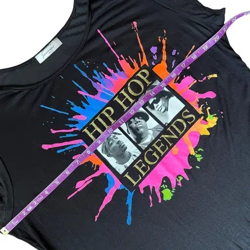 Jasmine Hip HopâLegends Asymmetrical GraphicâTee