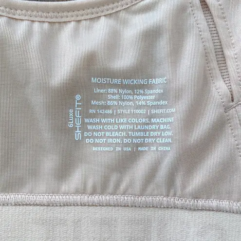 SHEFIT Ultimate Sports Bra – High Impact | Size 6 Luxe | Sandstorm