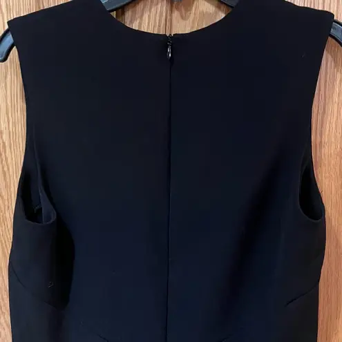 MM.LaFleur M.M. LAFLEUR Annie Sleeveless V-Neck A-Line Dress in Black Size 2