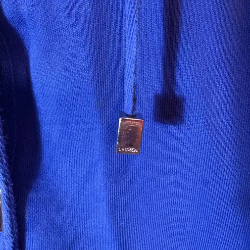 Lauren Jeans Co Ralph Lauren Petite Large Blue Hoodie Jacket 100% Cotton Vintage Size undefined