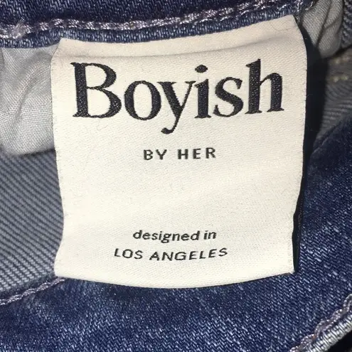 Boyish The Dempsey High-rise Stretch Straight-leg Jeans-Claire's Knee 31