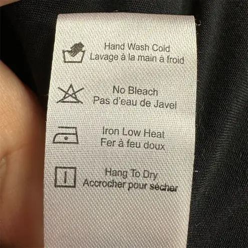 Saltwater Luxe Women's XS Black Polka Dot Puffer Jacket Mid-Length