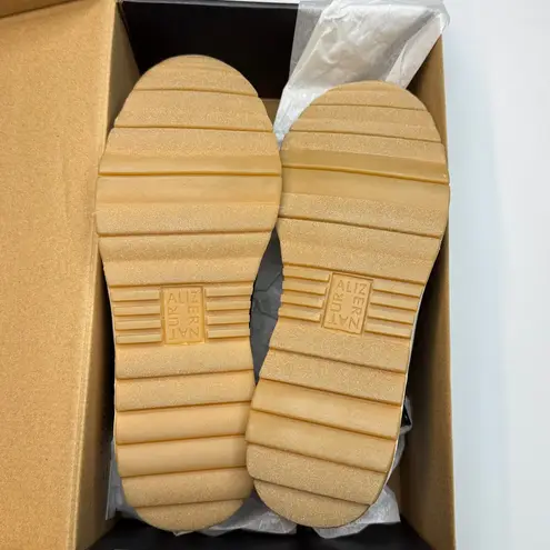 Naturalizer Women's Jace Lace-Up Sneakers- Size 7- Black/Pewter