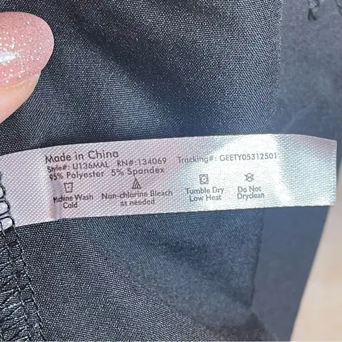 U.S. Polo Assn. Women’s athletic zip-up Track Jacket Mesh back Black Size L