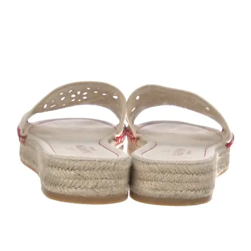 Valentino Garavani Atelier San Gallo 08 Edition Platform Espadrille Slide Sandal