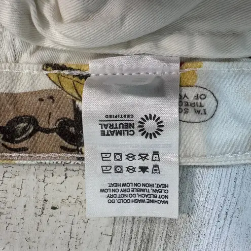 Reformation Comic High Rise Straight Jeans | White | Button Fly | Size 25 | Rare