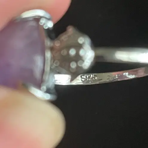 Amethyst Purple ring size 9