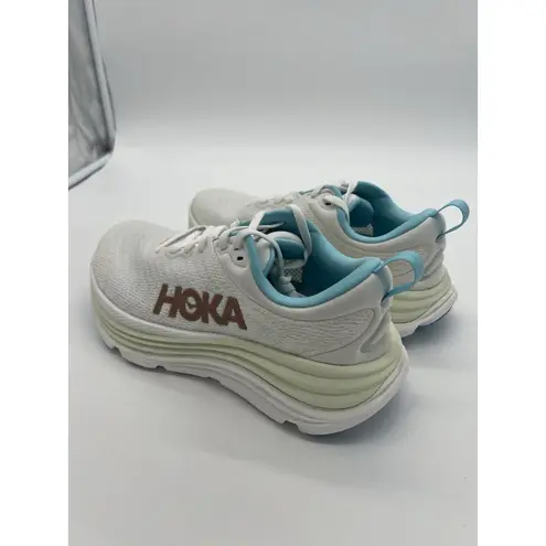 Hoka One One Gaviota 5 Frost Running Shoes Womens Size 7.5D Wide 1134270FTRS Blue