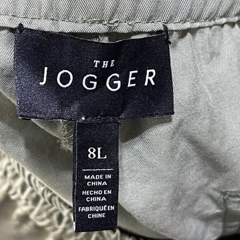 WHBM The Jogger Pant Olive Green Size 8 Long Pull