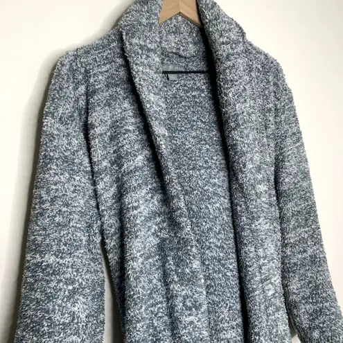 Barefoot Dreams Heathered Blue Cozy Robe Womens