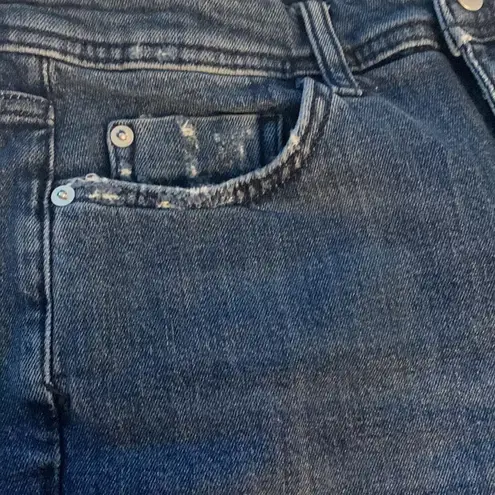 Pilcro and the Letterpress Pilcro size 28 slim boyfriend shorts Anthropologie denim jean distressed