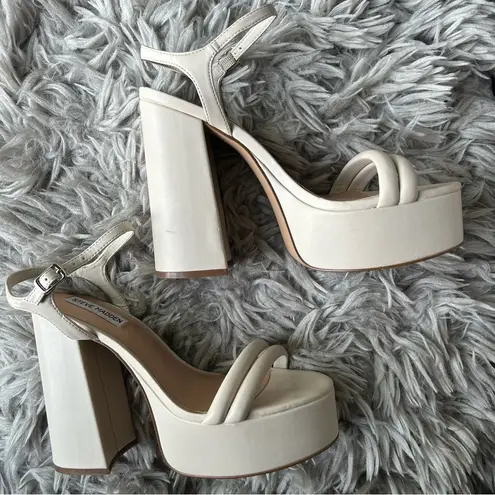 Steve Madden  Tille chunky platform high heel sandals women’s shoe size 9 - Image 6