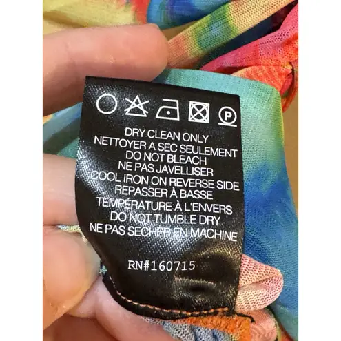 NWT SER.O.YA Janey Multicolor Top Size XS Abstract Palm SER. O. YA