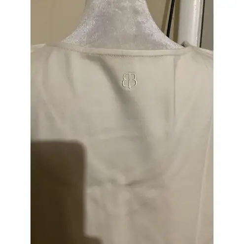 Betabrand NWOT Dress Womens M Beige Sleeveless Side Button Pockets Office Casual