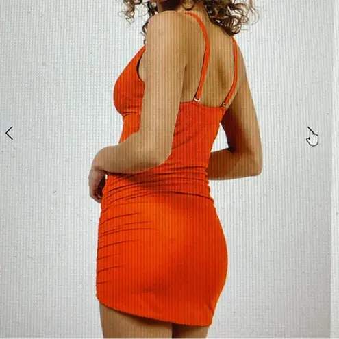 We are HAH Size XS New It Suits U Convertible 1 Piece Dress Swimsuit Orange NWT - Image 3