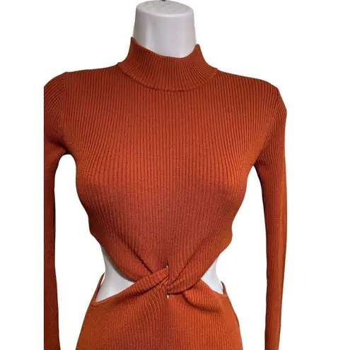 Ronny Kobo Opal Dress in Baked Clay Size XS