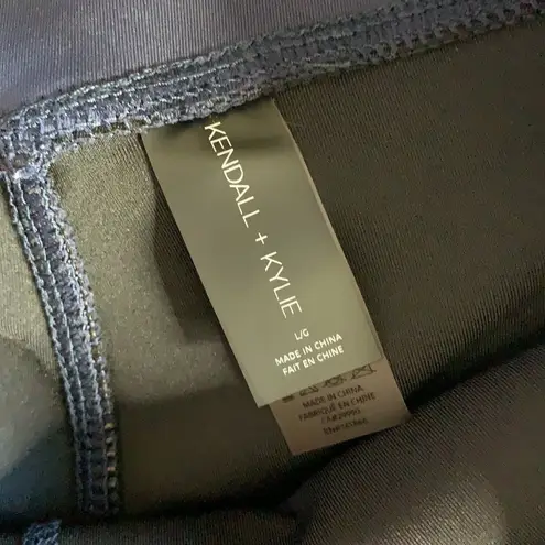 Kendall + Kylie  • iridescent stripe athleisure leggings