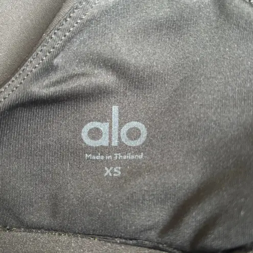 Alo Airlift Double Trouble Tennis Dress Sz XS Black