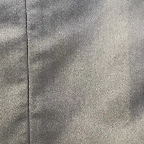 Gold Shimmer Silk Skirt Festive Holiday Lafayette 148 New York Size 8