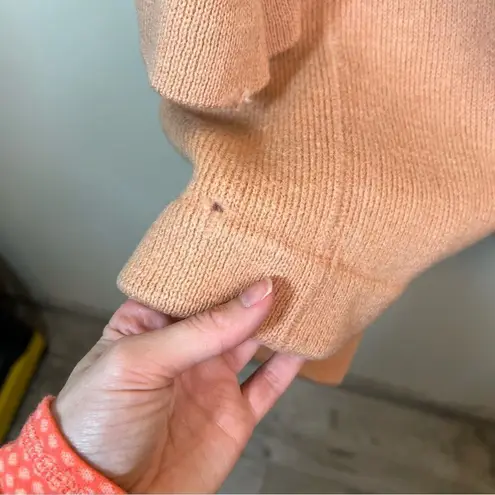 ✨ Women’s Tan Heavyweight Open Front Cardigan Sweater Size M