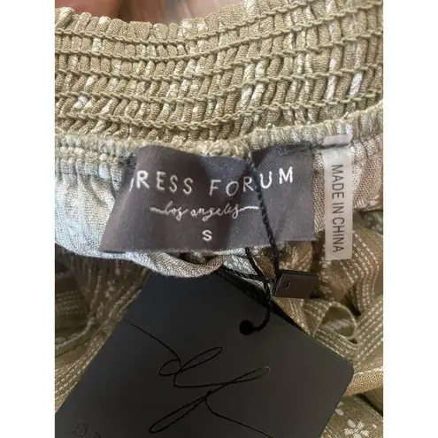 Dress Forum Boho Stripe Slouchy Jogger Pant