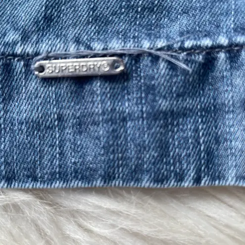 Superdry Desert T-shirt Chambray Indigo Dress