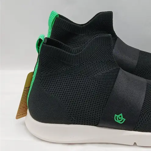 Spenco Karma Deluxe Sneaker Boot Womens 9.5B Black Pull On Stretch Comfort Shoes Size 9.5