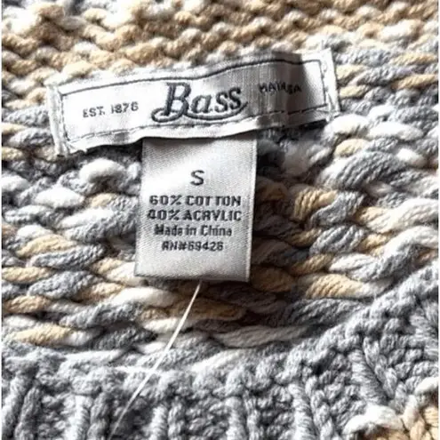 Bass Pro Shops Bass Pro Shop Natural Reflections Ladies Off-White Fair Isle Sweater Size S