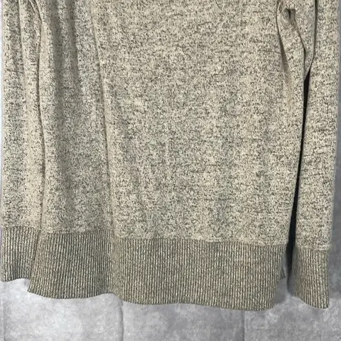 Nine West  Women’s Medium Cowl Neck Gray & Tan Pull Over Sweater