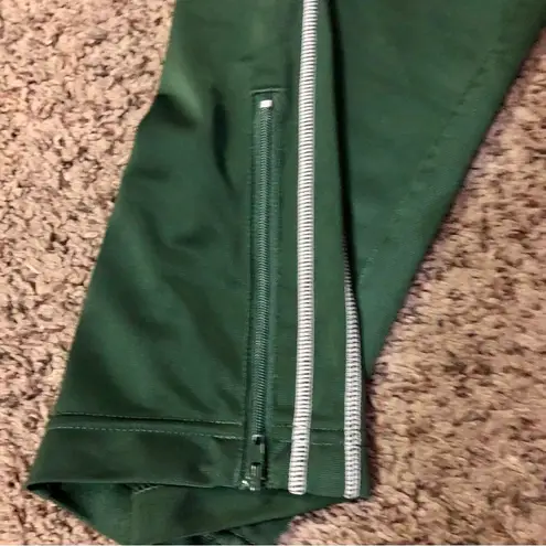 Mizuno Warm-Up Pants Ladies L Used Green White
