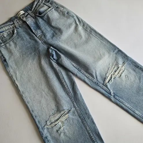 Cotton Citizen Kate Fuller Wash Straight Leg Denim Jeans Size 26