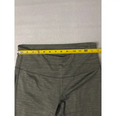 Mondetta Green Capri Vented Stretch Leggings S/M Activewear Athleisure Casual