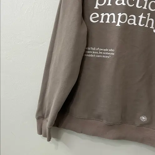 See The Way I See Practice Empathy Crewneck Sz L Brown Size L