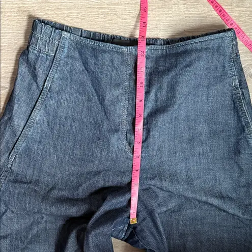 Oska Brinda Denim Trousers Pants Balloon Wide Leg Blue Size 6