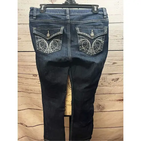 Apt. 9  size 4 Capri jeans with sparkly jeweled butt- 3015