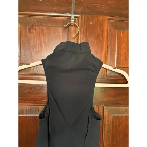 SKIMS XL Mock Neck Black Bodysuit