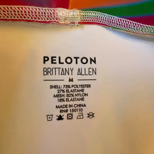 Peloton Brittany Allen x Printed Panty Mesh Legging size M