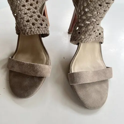 Seychelles Womens Turn Things Around Dress Pump Taupe Heels Sandals Size 8 Shoes