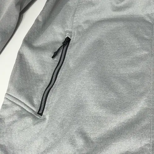 NWOT Elevate Gray Jacket with detachable keychain lanyard M Size M