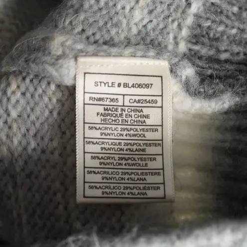 Steve Madden BB Dakota  Lucid Dreams Striped Cardigan Sweater Oversized Chunky XS