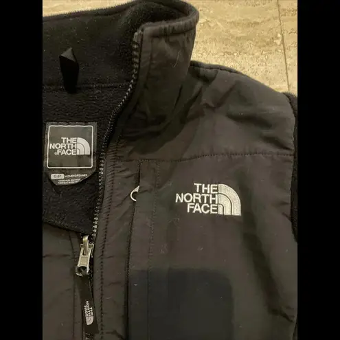 The North Face North‎ Face Jacket Womens Size Small Black Fleece Full Zip Polartec