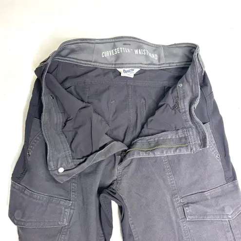 Duluth Trading Duluth Flex Power Squat Cargo Work Pants Gray 4